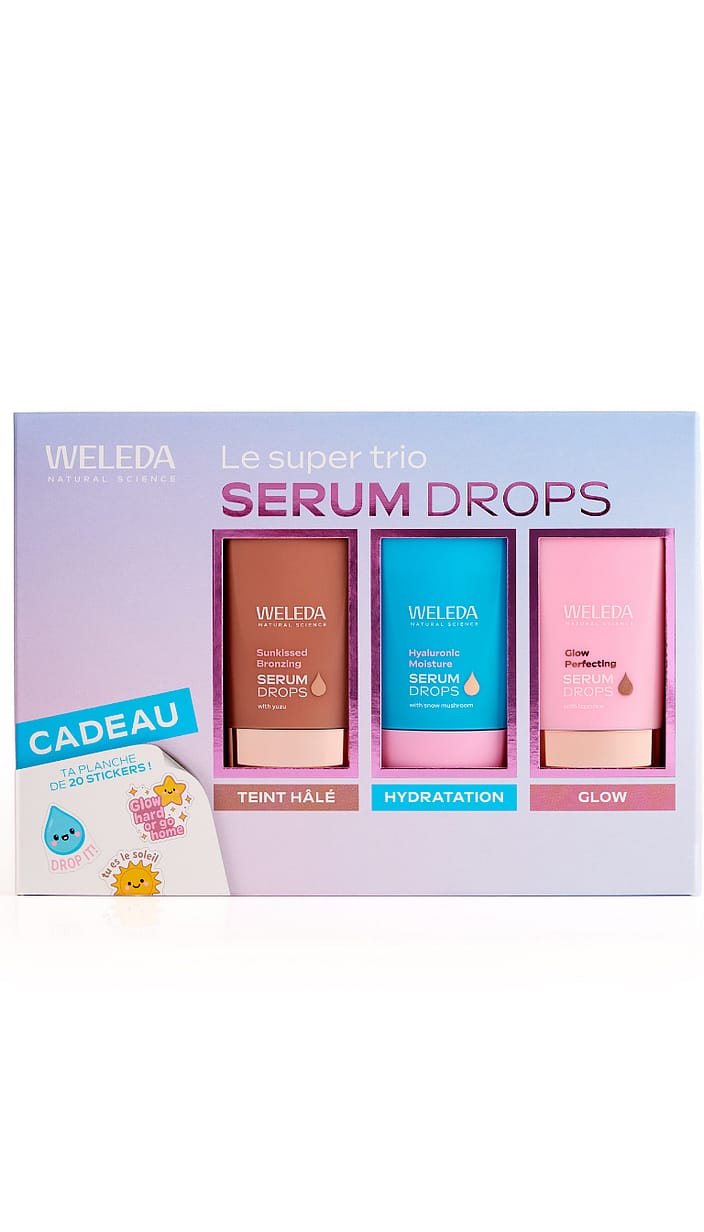 Coffret trio SERUM DROPS - Stickers offerts - 1